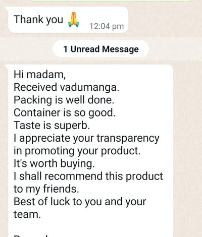 Customer review