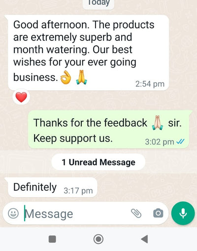 Customer review