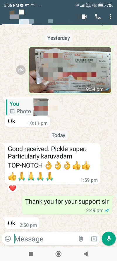 Customer review