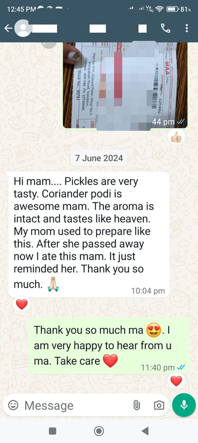 Customer review