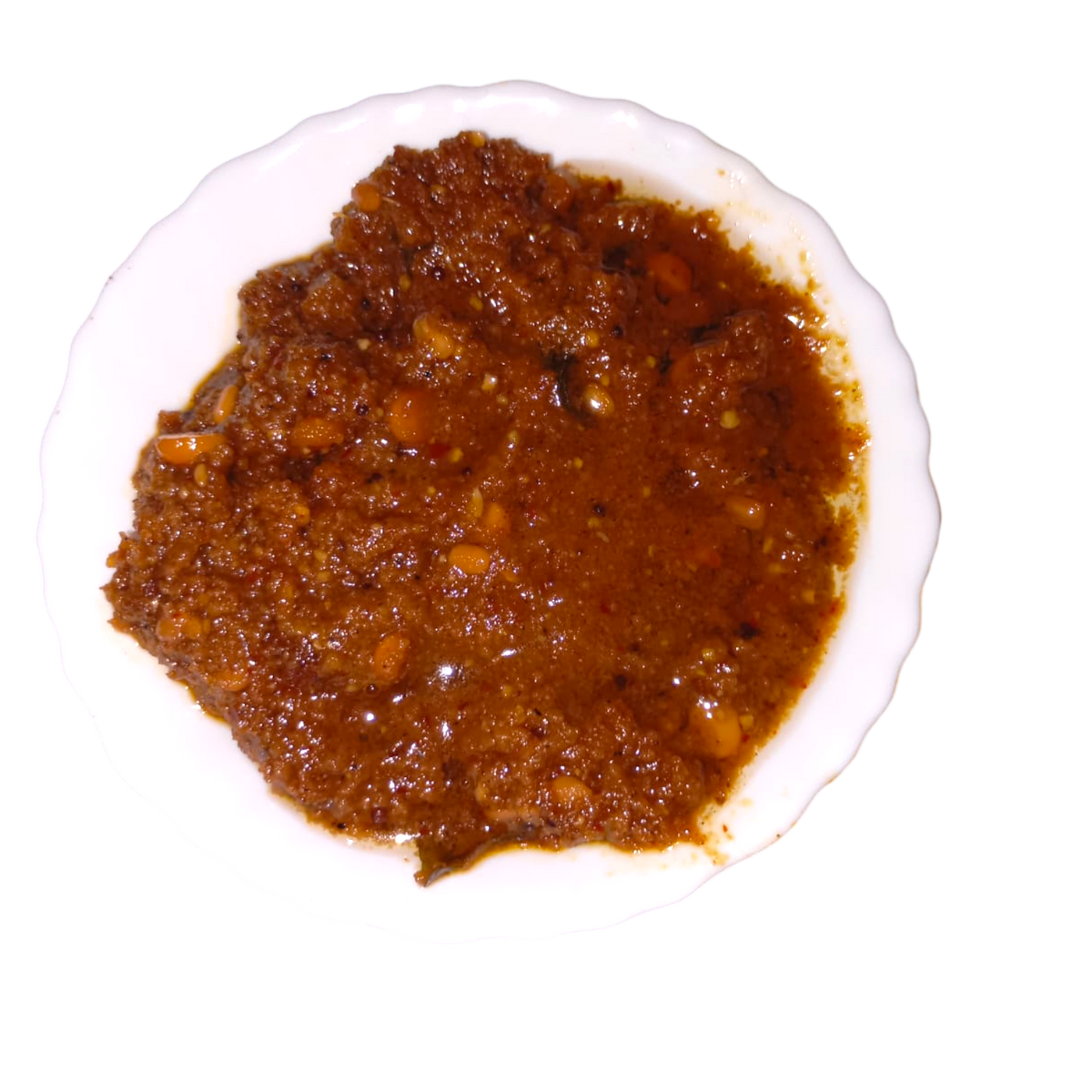 Traditional puliyodharai paste