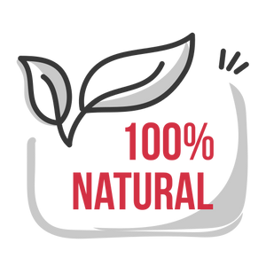 100% natural